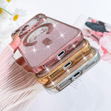 Fiyart Gold Glitter MagSafe Case for iPhone 17 Pro Max 6.9" – Open Box — view 6 of 8