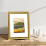 Vittanly 9x12 Picture Frames Set of 2 – Rustic Gold with White Mats — view 4 of 7