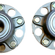 TRQ Rear Wheel Bearing Hub Assembly Set 2pc - 2011-2016 Honda CR-Z