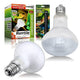 MCLANZOO 75W UVA Reptile Basking Heat Lamp Bulbs, 2-Pack E26