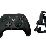 PowerA XP5 X Plus black Bluetooth gaming controller with detachable phone clip and Xbox-style layout - view 3