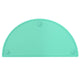GASARÉ Extra Large Teal Silicone Placemat 20x11" – Non-Slip Suction Cups