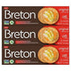 Breton Original Sea Salt Crackers – 3-Pack (21oz) Non-GMO & Kosher