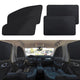 XCBYT Magnetic Car Window Shades 4-Pack – 99% UV Block, Tool-Free Snap-On