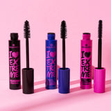 Two tubes of essence I Love Extreme Volume Waterproof Mascara in black packaging, vegan and paraben-free formula - view 5