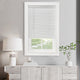Achim Cordless Light Filtering Mini Blind 22x64 Pearl White Vinyl