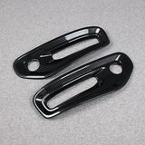 RQING 2-Pack Carbon Fiber Fog Light Cover Trim for 2023-2025 Ram 1500 — view 3 of 6