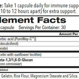 Juvenon Immune Support – Beta D-Glucan, Quercetin, Zinc & Vitamin C D3 (30 Caps) — view 7 of 7