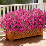 Ivydale 24-Bundle Fuchsia Artificial Morning Glory Flowers – UV Resistant — view 4 of 8