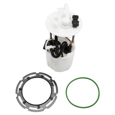 TRQ FPA69527 fuel pump module assembly with pressure sensor, sending unit, strainer and gasket for Hyundai Elantra