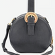 Urban Expressions Black Synthetic Leather Crossbody Bag with Adjustable Strap