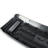 Matte black ABS front upper grille for 2008-2010 Ford F-250 F-350 F-450 Lariat Super Duty, part 7C3Z-8200-BA - view 4