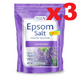 Personal Care Lavender Epsom Salt 3-Pack (9 lb) – Soothing Muscle Soak