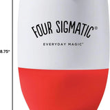 Two white Four Sigmatic 12oz stainless steel insulated travel mugs with spill-proof lids and silicone sleeves - view 8