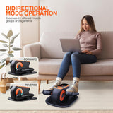 DUREXO EB-032 orange under desk elliptical pedal exerciser with LCD display and wireless remote control - view 5