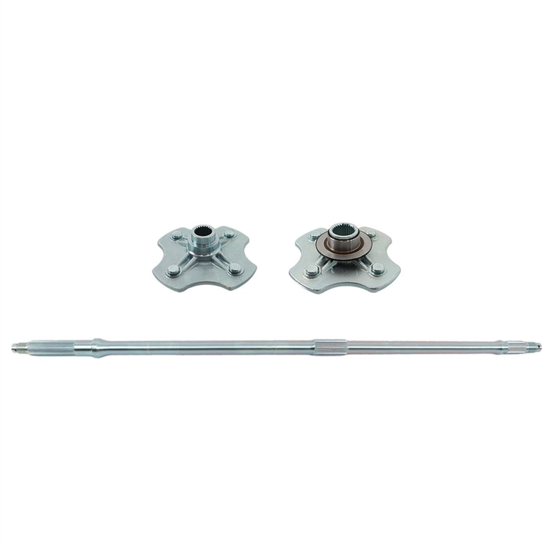 ANTUKO rear axle shaft and two wheel hubs with mounting nuts for Honda TRX500 ATV 2005-2011 replacement kit