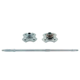 ANTUKO rear axle shaft and two wheel hubs with mounting nuts for Honda TRX500 ATV 2005-2011 replacement kit