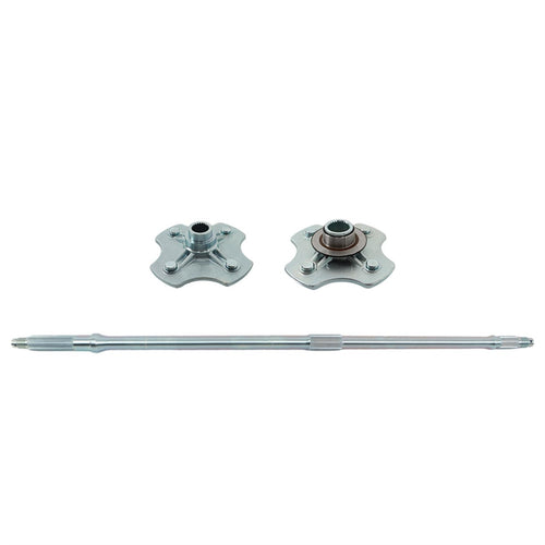 ANTUKO rear axle shaft and two wheel hubs with mounting nuts for Honda TRX500 ATV 2005-2011 replacement kit