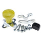 DVPARTS Yellow Vinyl Tractor Steering Wheel Spinner Knob – Ball Bearing