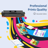 WOWTONER HP 201A Toner Cartridge 4-Pack – CF400A CF401A CF402A CF403A — view 5 of 6