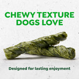 Greenies Occupy Twists chicken flavor 24-count 34.6 oz bag of rawhide-free calming dental chews for adult dogs - view 3