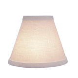 Set of 5 Aspen Creative pearl linen empire clip-on lamp shades for chandeliers and wall sconces, model 32119-5 - view 6