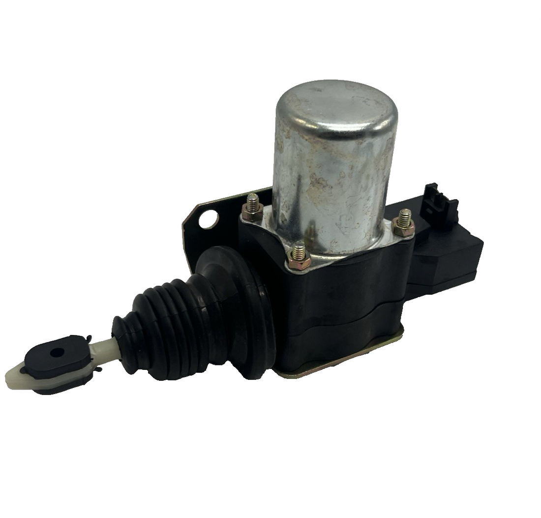 Set of four BOXI black plastic power door lock actuators for front and rear doors, OEM ref 22062740