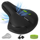 FitHeart Joy Wide Memory Foam Bike Seat Cushion - Dual Shock Absorbing — view 2 of 8