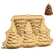 TZnponr 3D Christmas Tree Silicone Mold – 5-Cavity Baking & Ice Pan