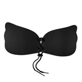 VIVISOO Strapless Adhesive Push-Up Bra – Black 32C with Nipple Cover — view 1 of 6