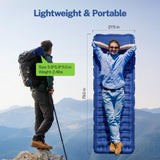 OGERY 6" Thick Self-Inflating Camping Sleeping Pad with Built-In Pump & Pillow — view 2 of 8