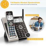 AT&amp;T BL3107-4 DECT 6.0 4-Handset Cordless Phone Bluetooth Call Blocker Titanium by AT&amp;T - view 8