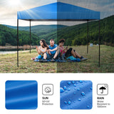 GOTRUTH 10x10 Waterproof Canopy Replacement Top – 300D UPF 50+ Blue — view 6 of 7