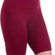 Homma High Waist Tummy Control Biker Shorts – Seamless Compression, Size M