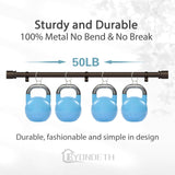 Byondeth Adjustable Curtain Rod 16–88" Antique Bronze Heavy Duty 1" Diameter — view 3 of 8