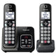 Panasonic KX-TGD832M 2-Handset Cordless Phone with Call Block & Answering Machine