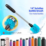 Holikme 11-Piece Bottle Brush Set – Long Handle Straw & Tube Cleaner – Open Box — view 2 of 8