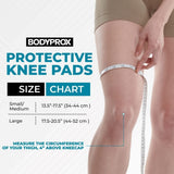 Bodyprox Thick Foam Anti-Slip Knee Pads – Support Brace, Size S/M – Open Box — view 2 of 7
