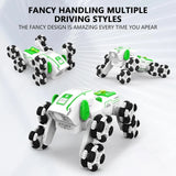 UJYY 8WD Stunt RC Car Robot Dog - 360° Drift, LED & Mist Spray — view 2 of 7