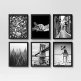 Room Essentials Set of 3 Black 8x10 Traditional Picture Frames for Wall or Tabletop — view 3 of 6