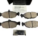 Akebono EUR688A Euro ceramic front brake pad set in original packaging for Jaguar XK8 XKR XJ8 XJR - view 2