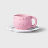 Gigglescape 21-Piece Kids Plastic Tea Set with Smiley Face Teapot — view 3 of 5
