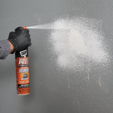 Two 25oz DAP Orange Peel Wall and Ceiling Texture Spray cans with Aim Tech nozzle, white finish, 2-pack - view 3