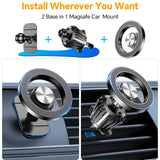 Kaistyle MagSafe Magnetic Car Dash Mount for iPhone 15 16 17 Pro Max — view 2 of 8