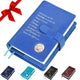 Galileo Sky Blue AA Big Book & 12x12 Double Cover with Medallion Holder