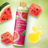Two bottles of Bodycology Watermelon Splash ultra-moisturizing body bath and shave oil 7.5 fl oz each - view 2