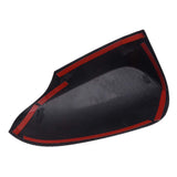 Pair of gloss black ABS side rearview mirror cover trim caps for Toyota C-HR 2017-2020, part YCA13604 - view 8