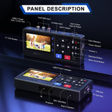 Portta CHR101 VHS to Digital Converter – 1080P USB & SD Card Recording – Used — view 7 of 8