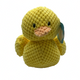 Gigglescape Yellow Duck Knit Plush – Crochet-Style Stuffed Animal for Ages 1+