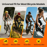 FitHeart Joy Wide Memory Foam Bike Seat Cushion - Dual Shock Absorbing — view 4 of 8